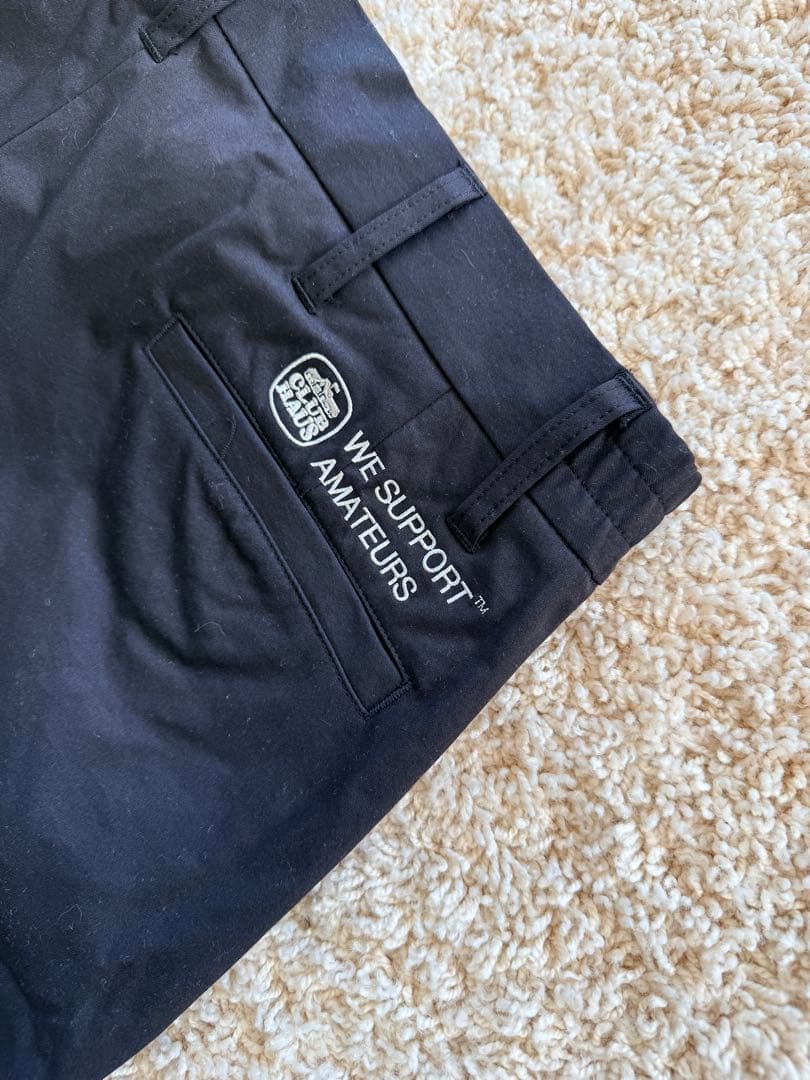 CLUBHAUS 【新品未使用】NYLON WORK PANTS 黒　Lサイズ