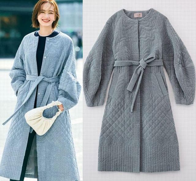 【71500円】VERY 掲載Masaco Teranishiキルティングコート