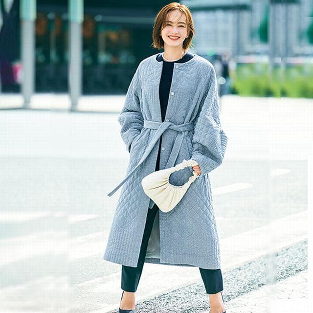 【71500円】VERY 掲載Masaco Teranishiキルティングコート