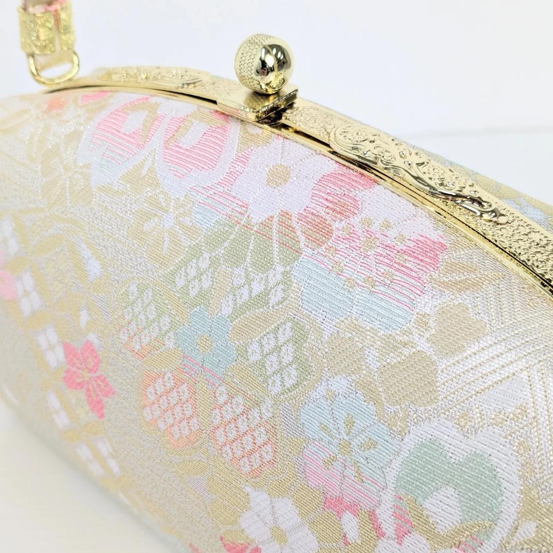 和装 草履バッグセット フォーマル 振袖 帯地 フリーサイズ u15