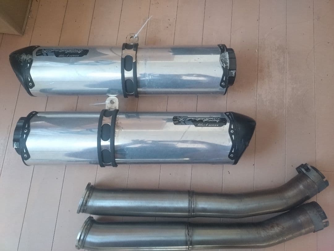 Two Brothers マフラーBLACK zzr1400 zx-14r