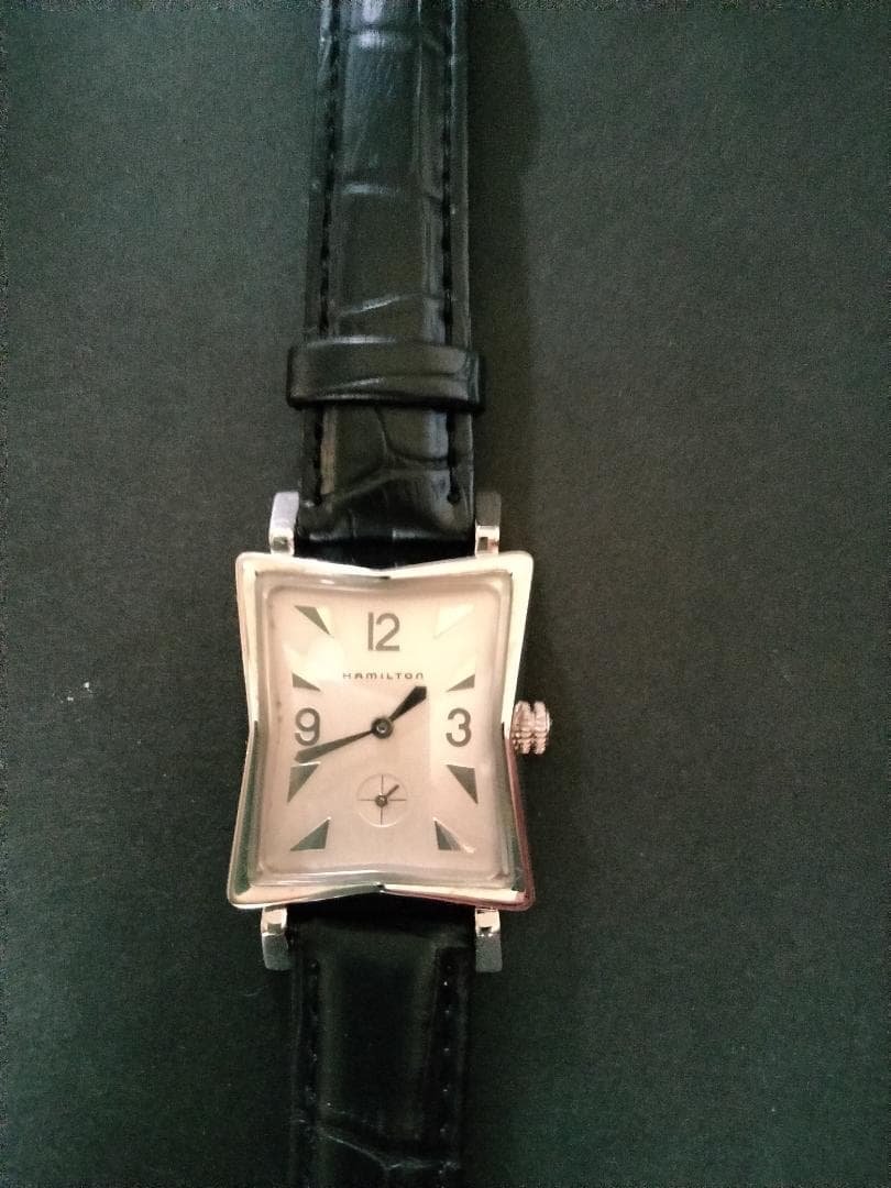 Hamilton クォーツ時計シルバー/ホワイト