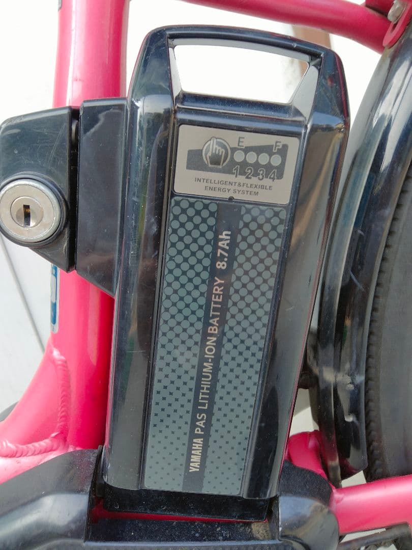 電動アシスト自転車 ヤマハパス 26インチ 大阪高槻市に引取か近隣のみ有料配達