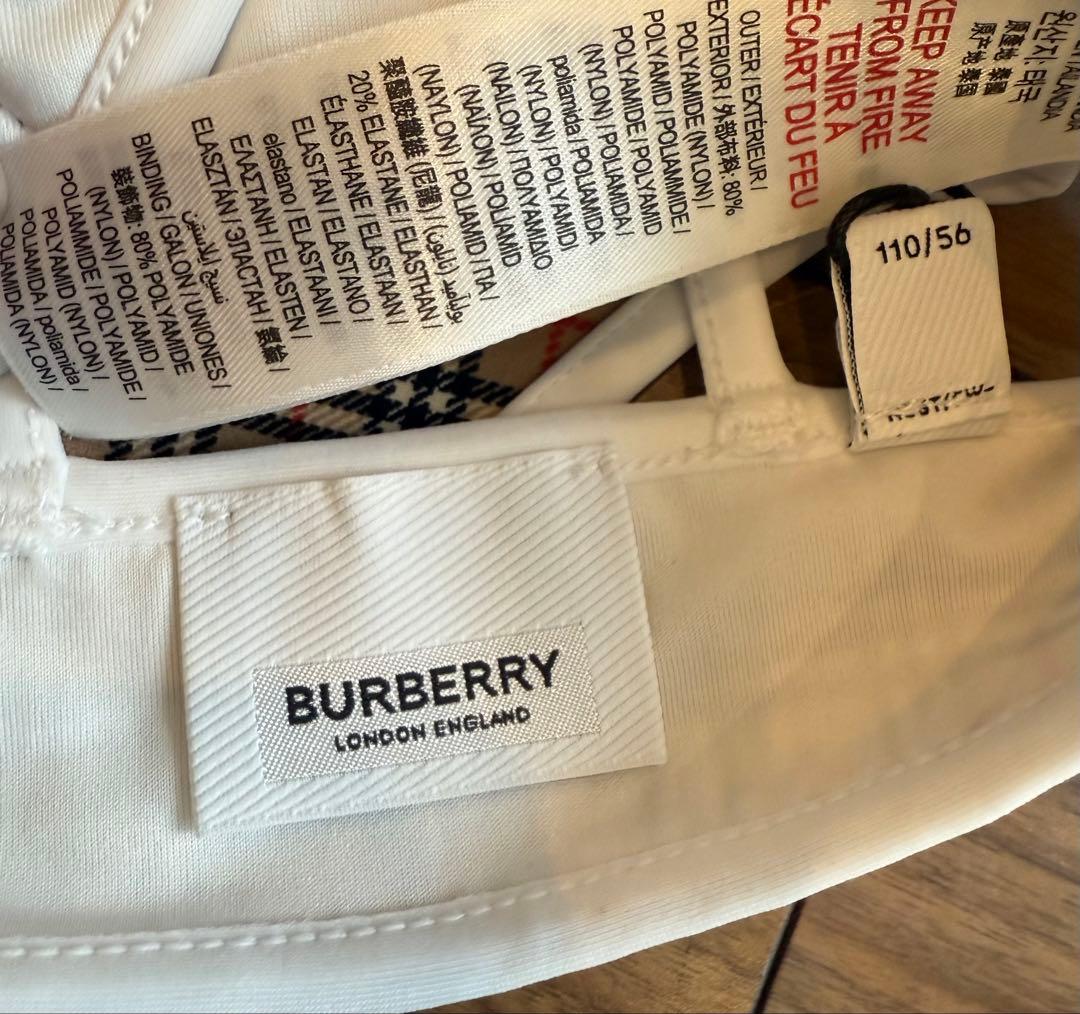 BURBERRY アーカイブベージュチェック 4Y 水着