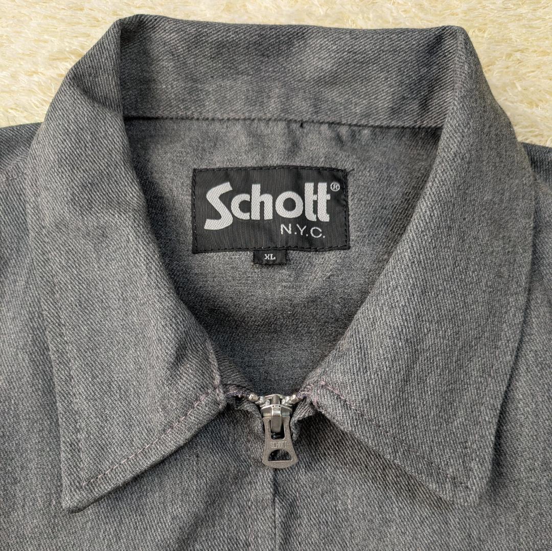 【美品】Schott ショット ワークジャケット XL ブルゾン アウター