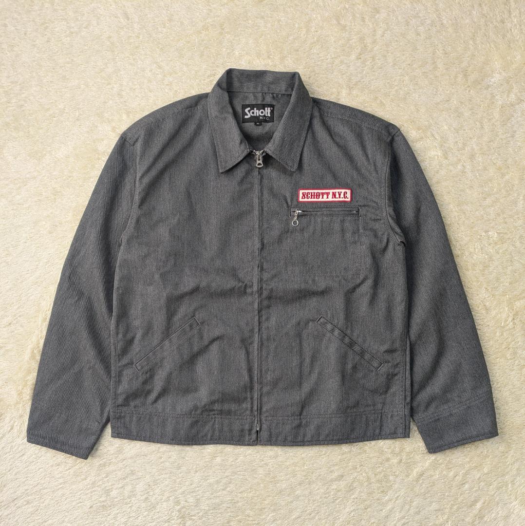【美品】Schott ショット ワークジャケット XL ブルゾン アウター