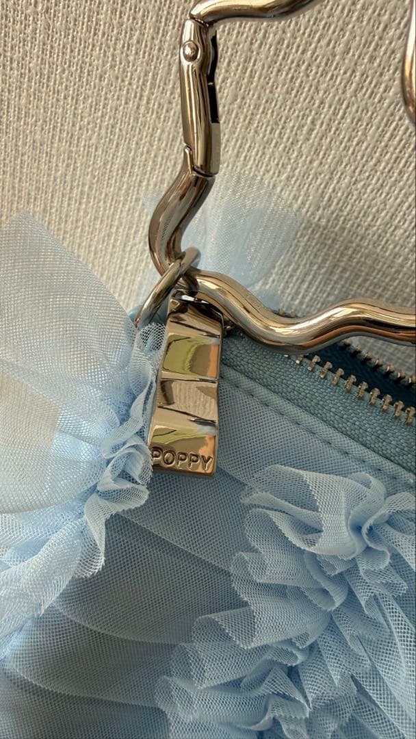 POPPY ポピー チュールフリルバッグ TULLE FRILL BAG