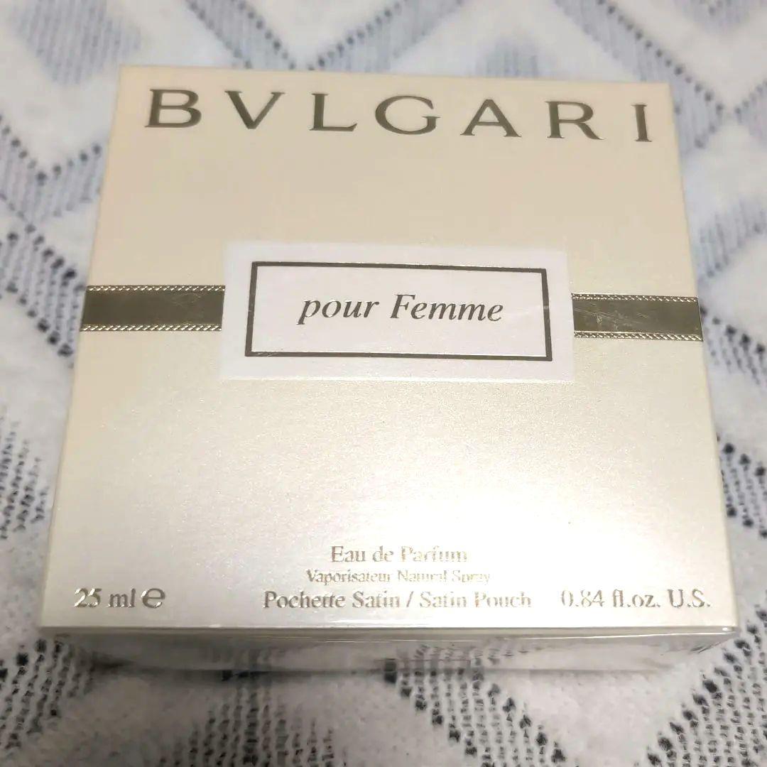 ​【希少/廃盤】新品未開封 ブルガリ プールフェム EDP 25ml