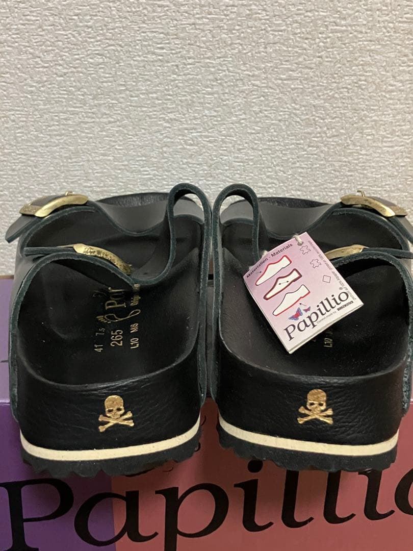 mastermind JAPAN ×Papillioブラックサンダル