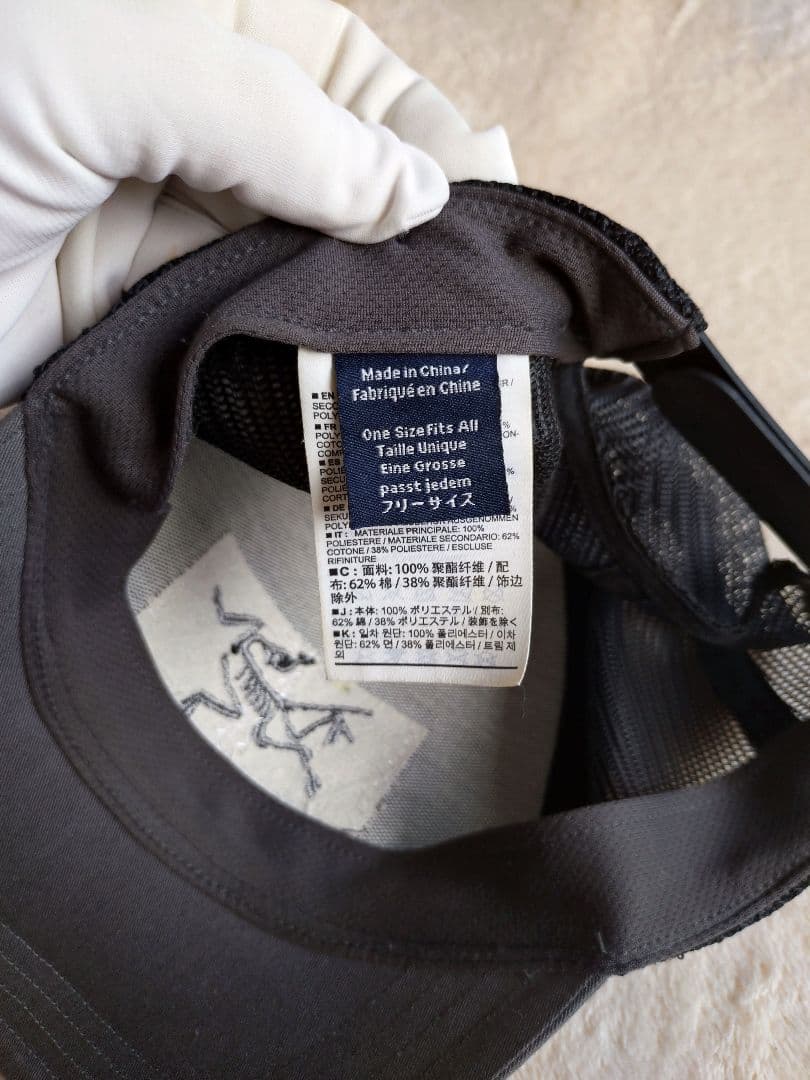 【美品/ほぼ新品】ARC'TERYX leaf B.A.C. メッシュキャップ