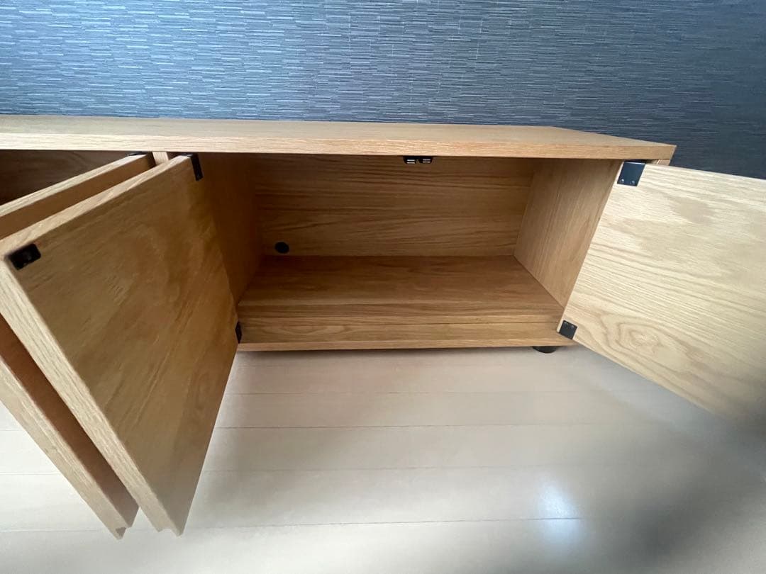 無印良品　テレビボード　テレビ台 4扉
