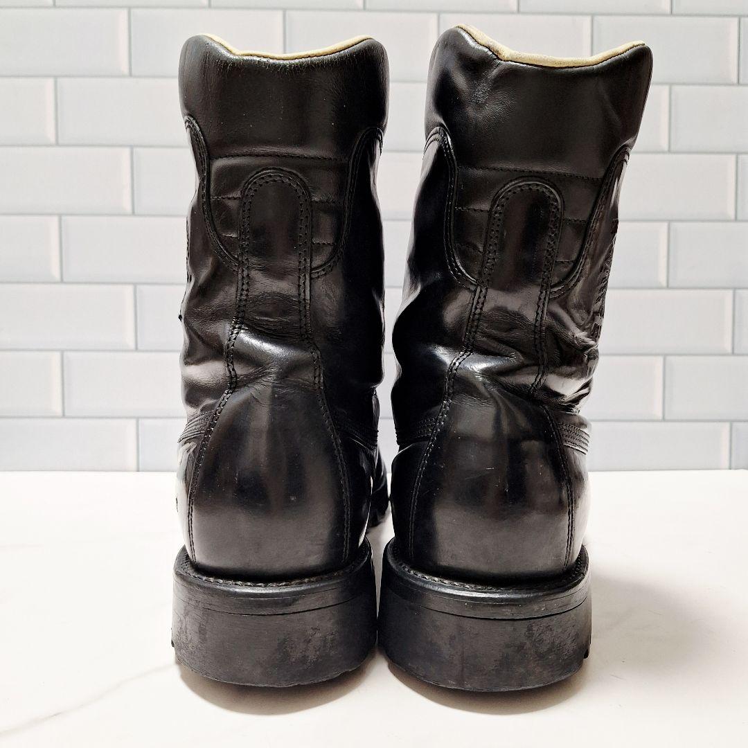 【希少】 CHIPPEWA ヴィンテージ ファイヤーマンブーツ 28 黒 10D