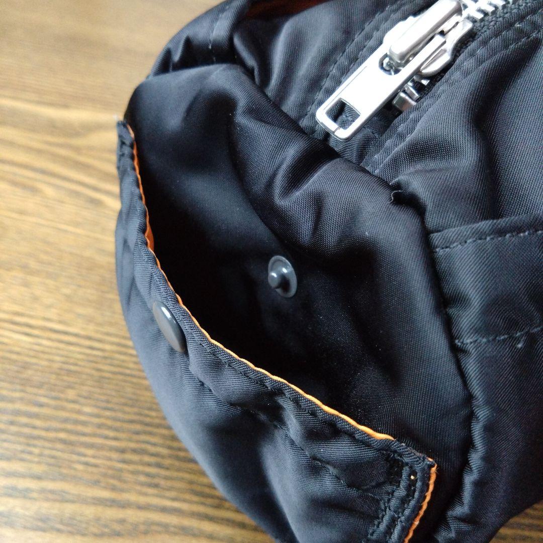 美品未使用級【ポーター】 タンカーミニボストン ドラム ダッフル ブラック