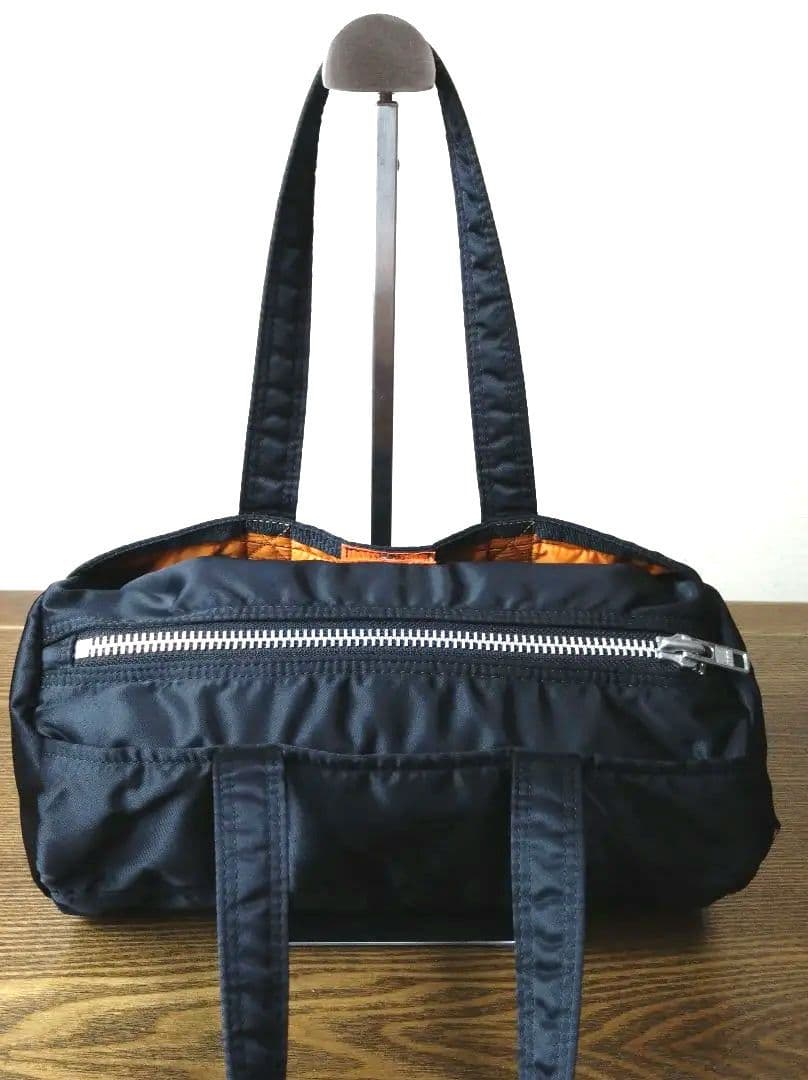 美品未使用級【ポーター】 タンカーミニボストン ドラム ダッフル ブラック