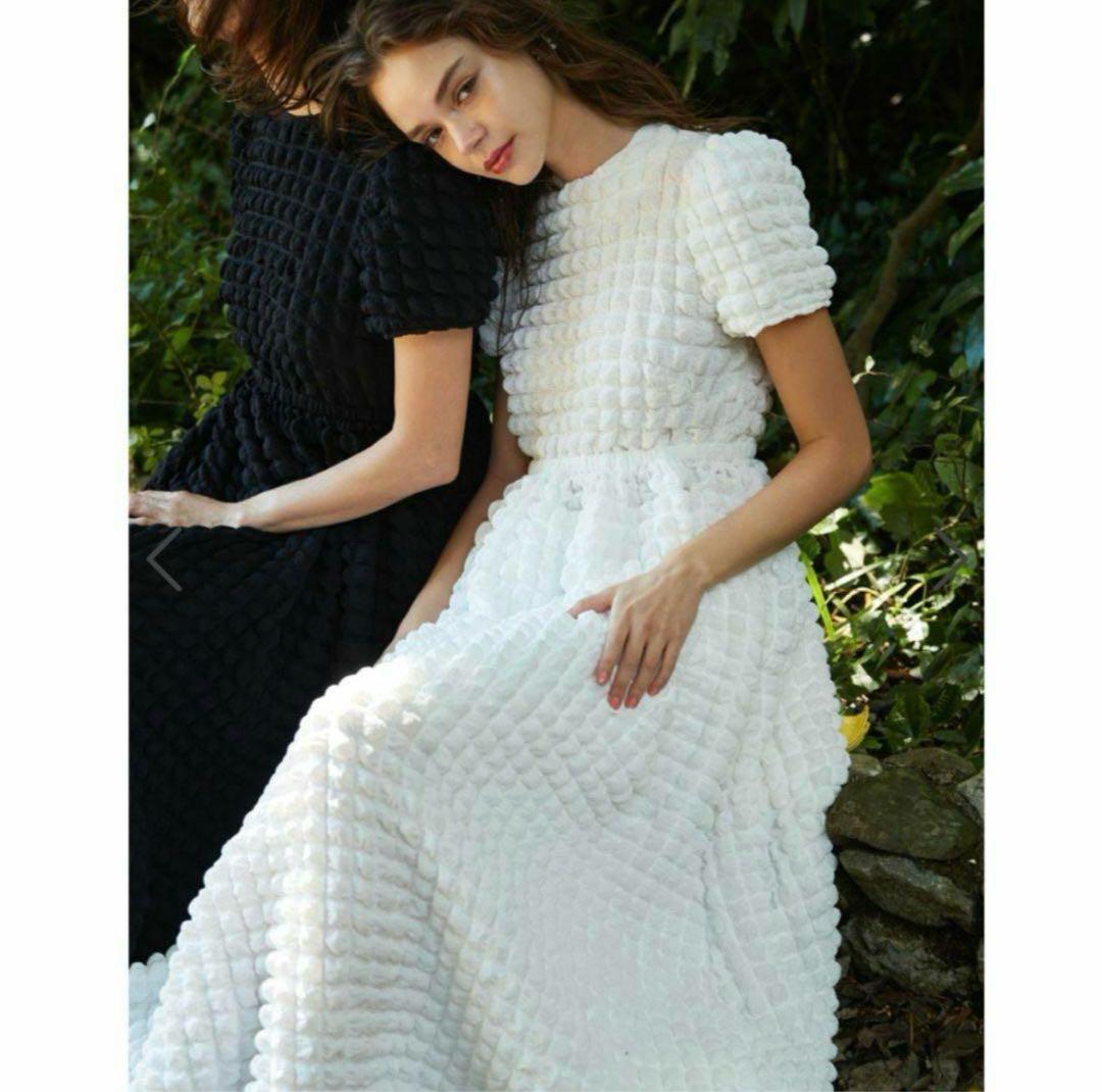 【最終割引】ツルバイマリコオイカワ collage ワンピース