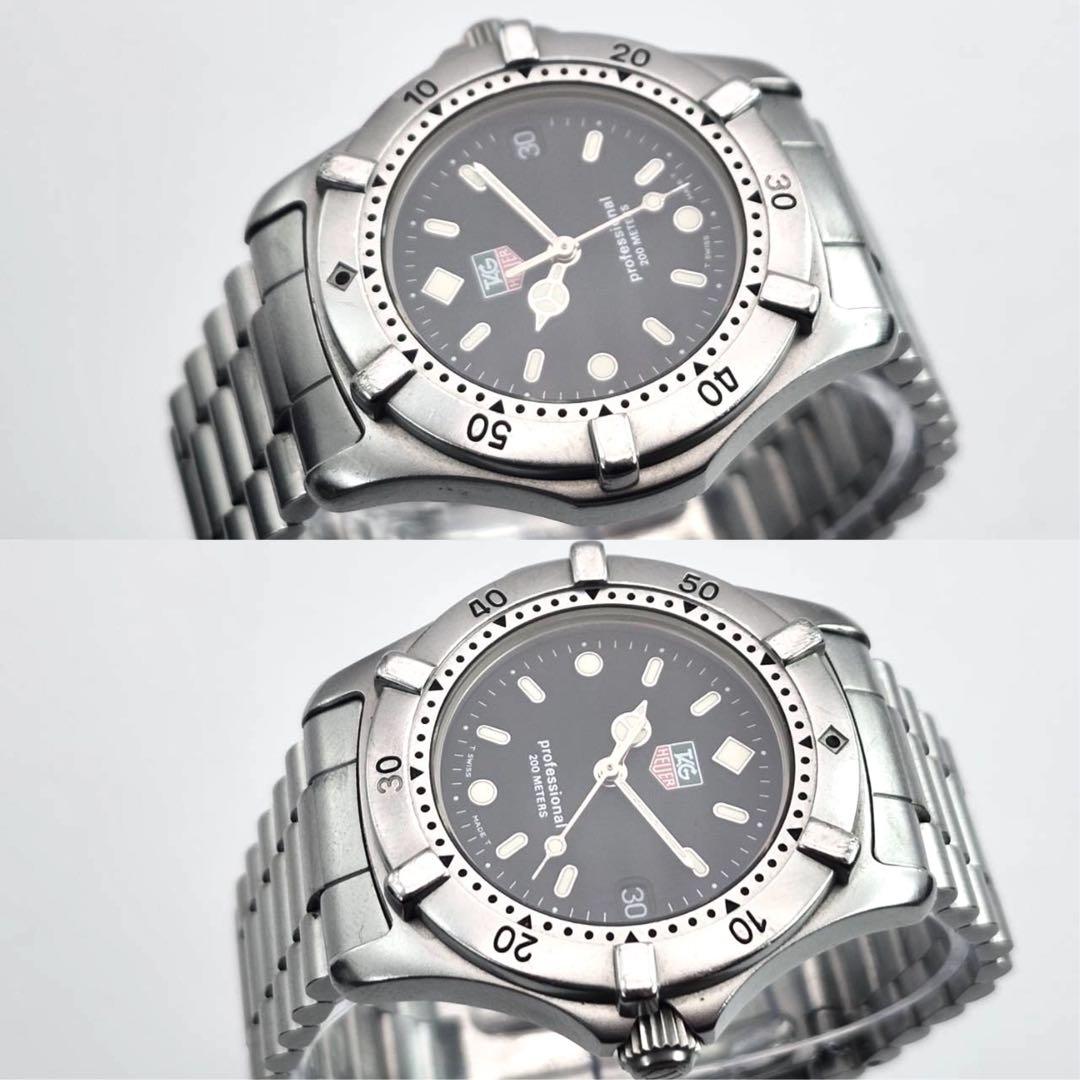 美品✨　タグホイヤー　プロフェッショナル　ブラック　962.013 付属品有り