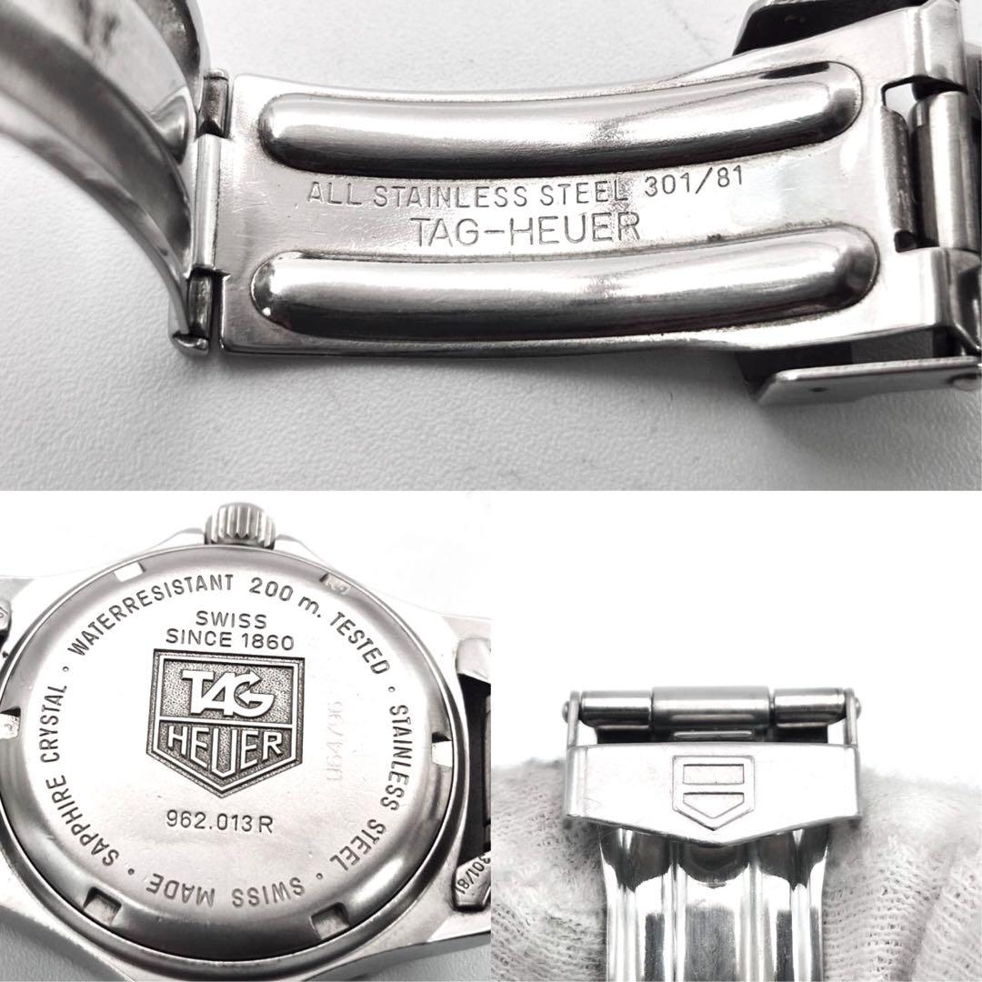 美品✨　タグホイヤー　プロフェッショナル　ブラック　962.013 付属品有り