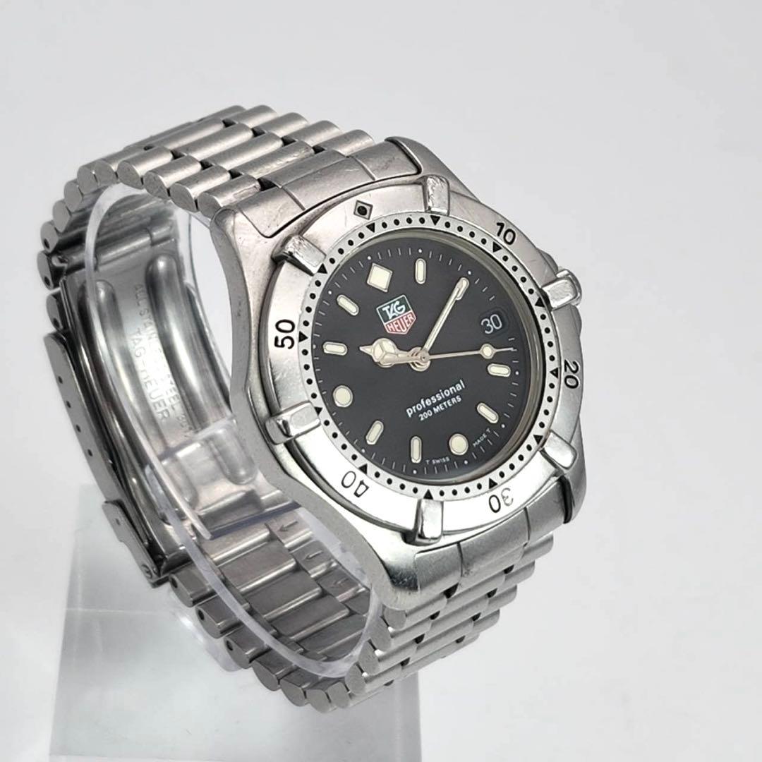 美品✨　タグホイヤー　プロフェッショナル　ブラック　962.013 付属品有り