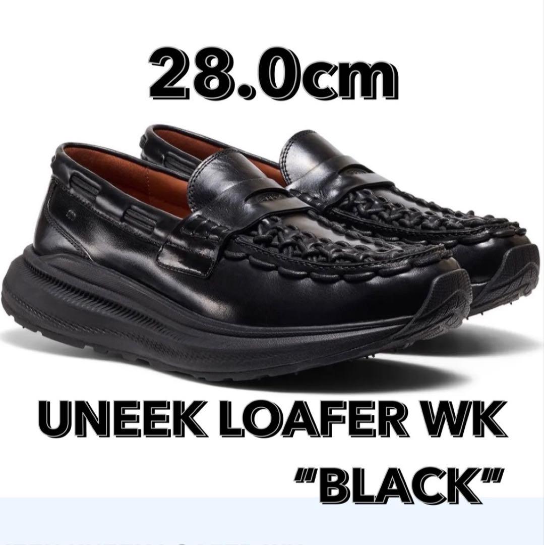 KEEN UNEEK LOAFER WK BLACK 黒 ローファー 28センチ