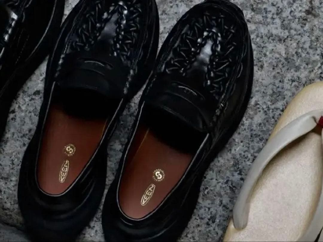 KEEN UNEEK LOAFER WK BLACK 黒 ローファー 28センチ