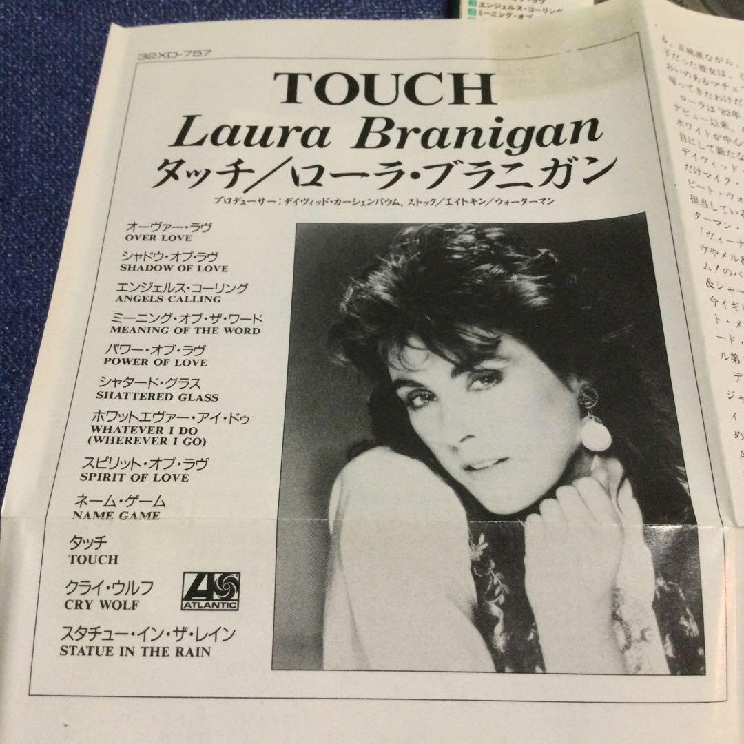 CD タッチ　ローラブラニガン　旧規格3200円帯　Laura branigan