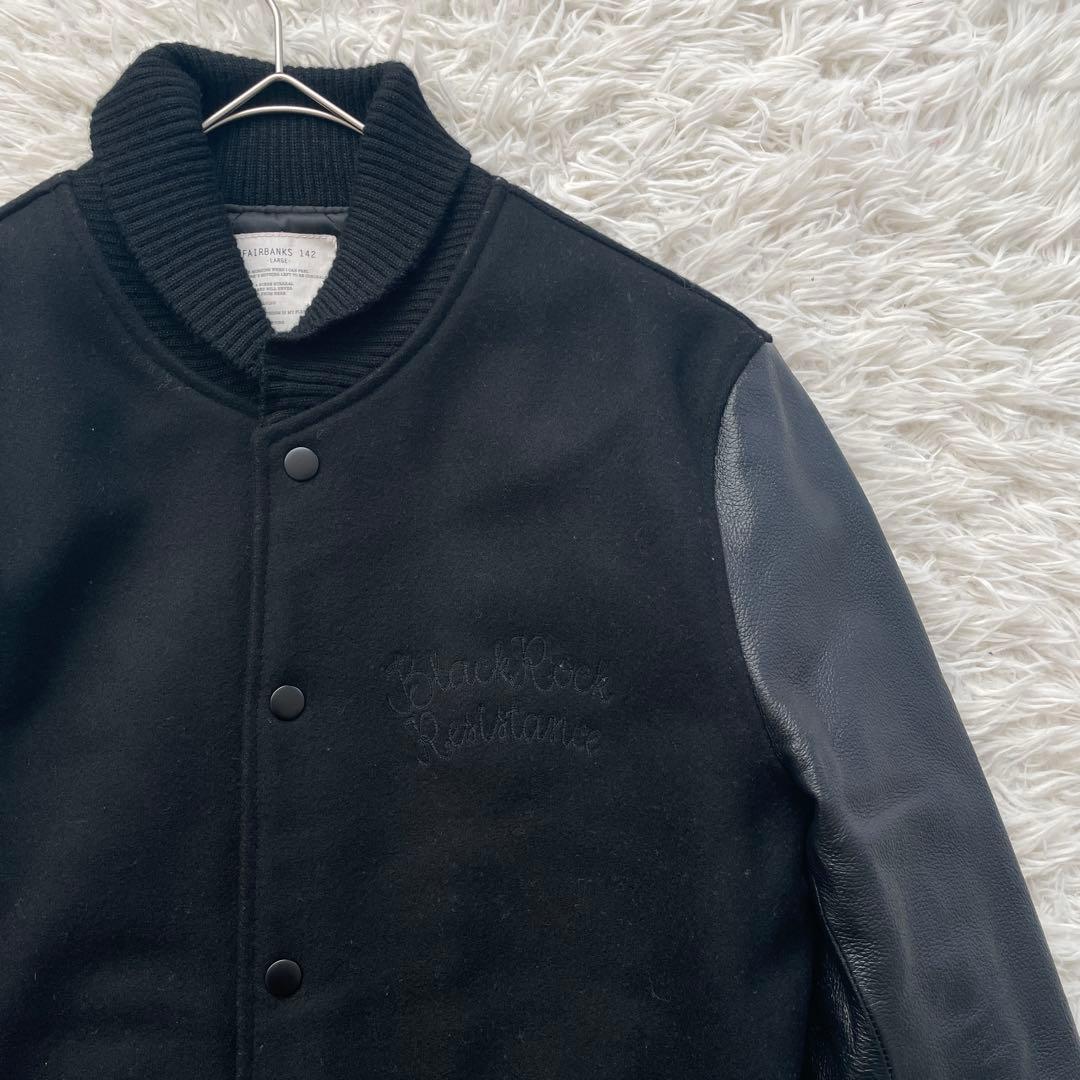 FAIRBANKS 142 AZUL 本革　レザー　刺繍　スタジャン