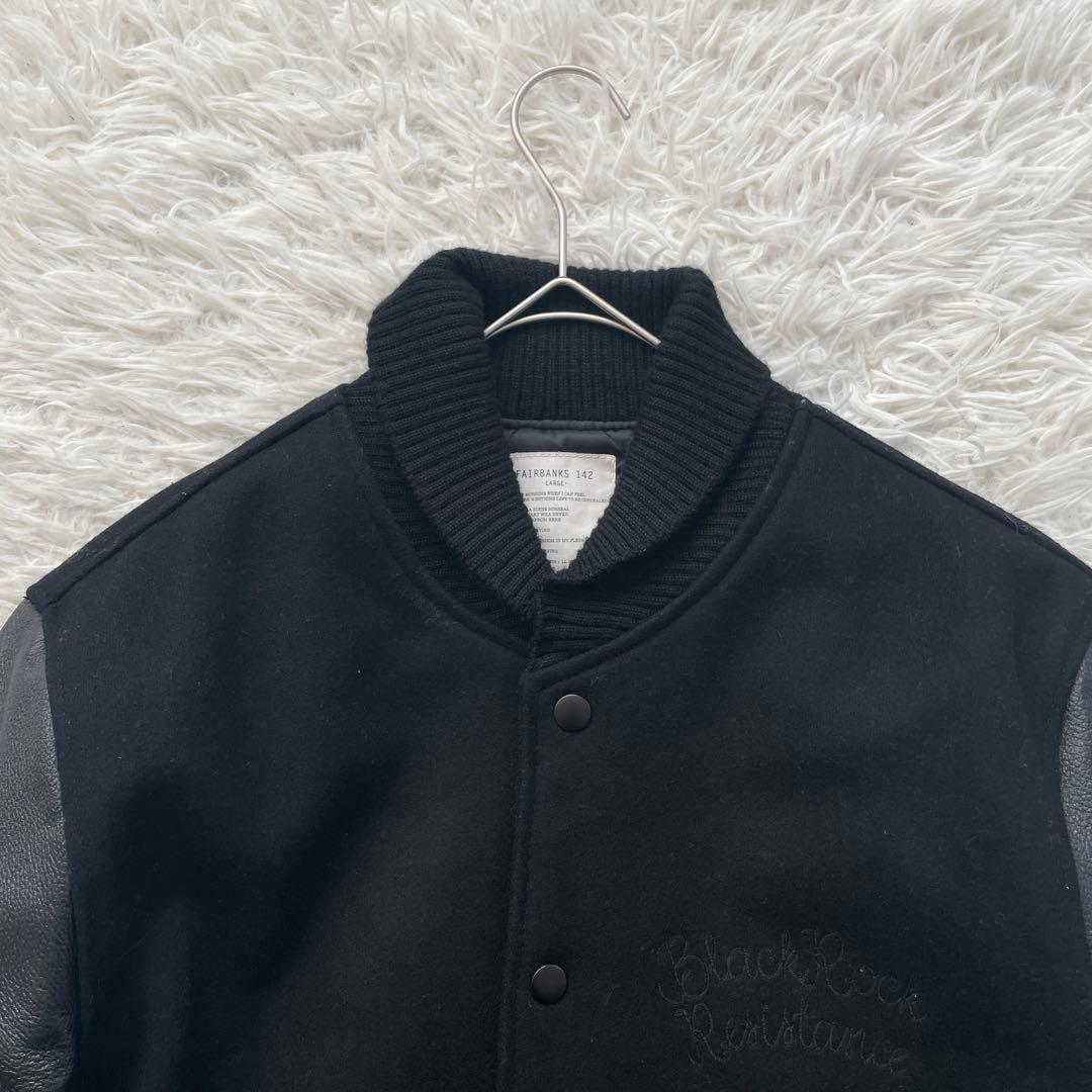 FAIRBANKS 142 AZUL 本革　レザー　刺繍　スタジャン