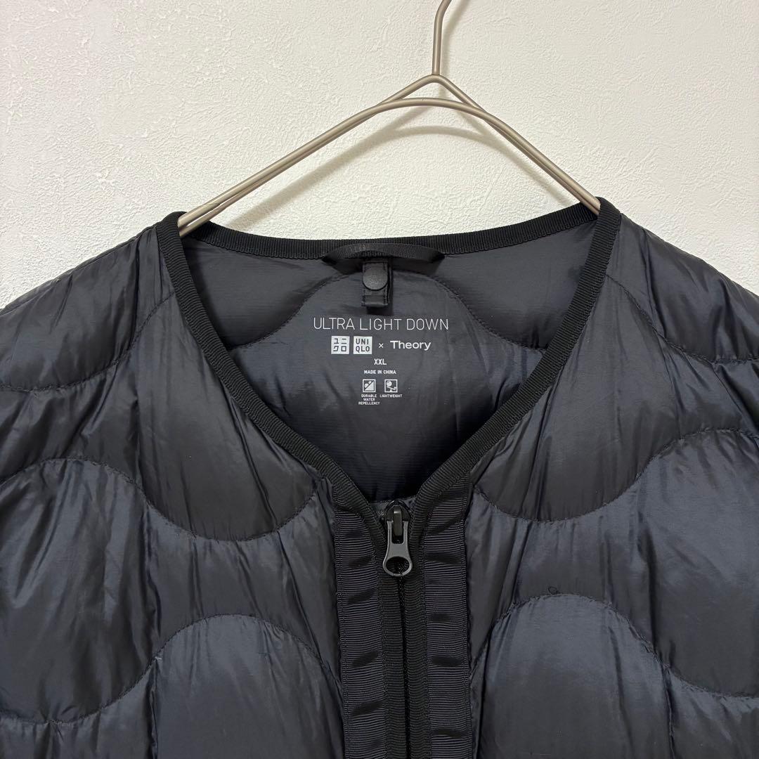 UNIQLO×Theory ウルトラライトダウン　ロングベスト　XXL