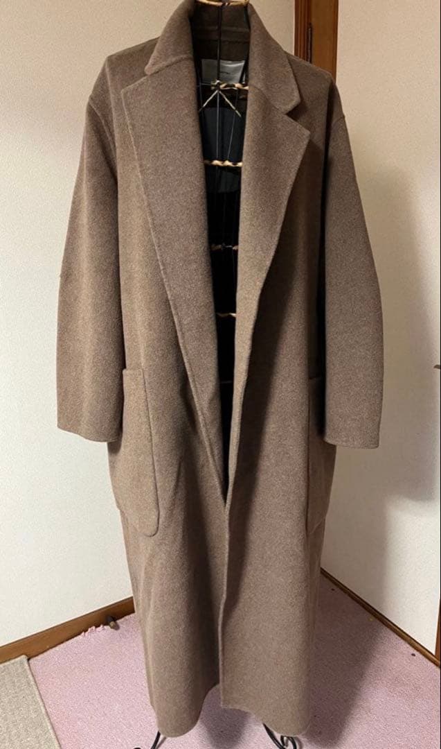 トゥデイフル　ウールオーバーコート