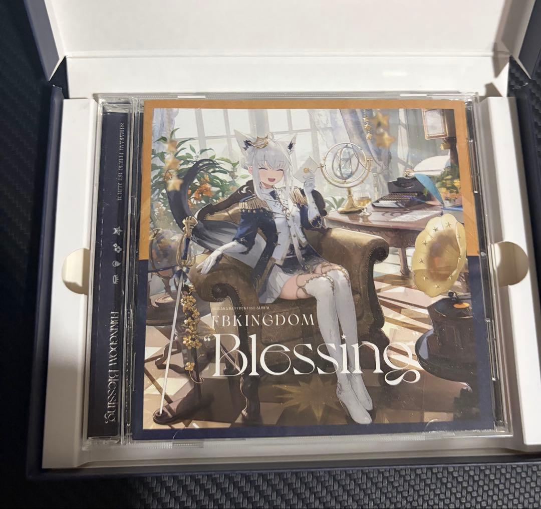白上フブキ 「FBKINGDOM Blessing」 通常版 数量限定盤セット