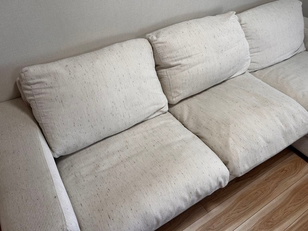 ACTUS(アクタス) ×HUKLA(フクラ) トリノフェザーカウチソファ2人掛