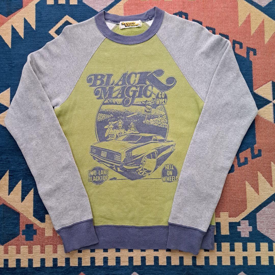 Hysteric Glamour グラフィックトレーナー　グリーンとグレー