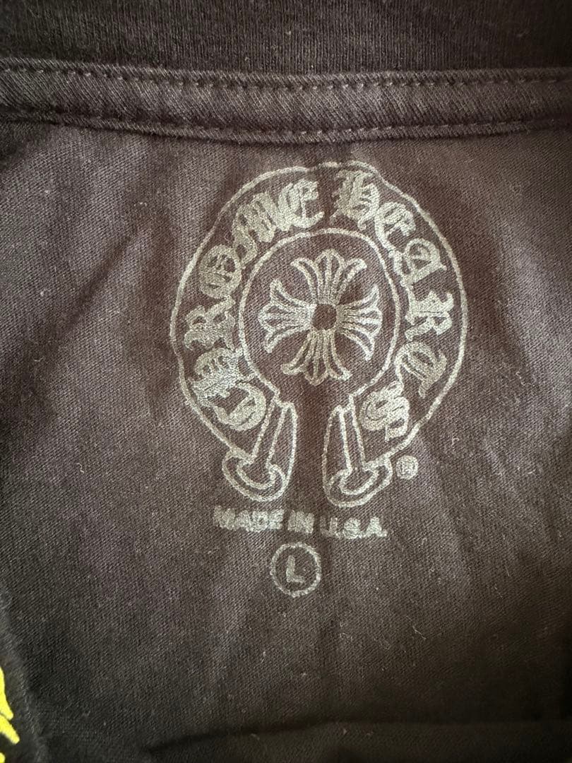 お値下げ中‼︎Chrome Hearts ネックロゴ ロングスリーブ Tシャツ