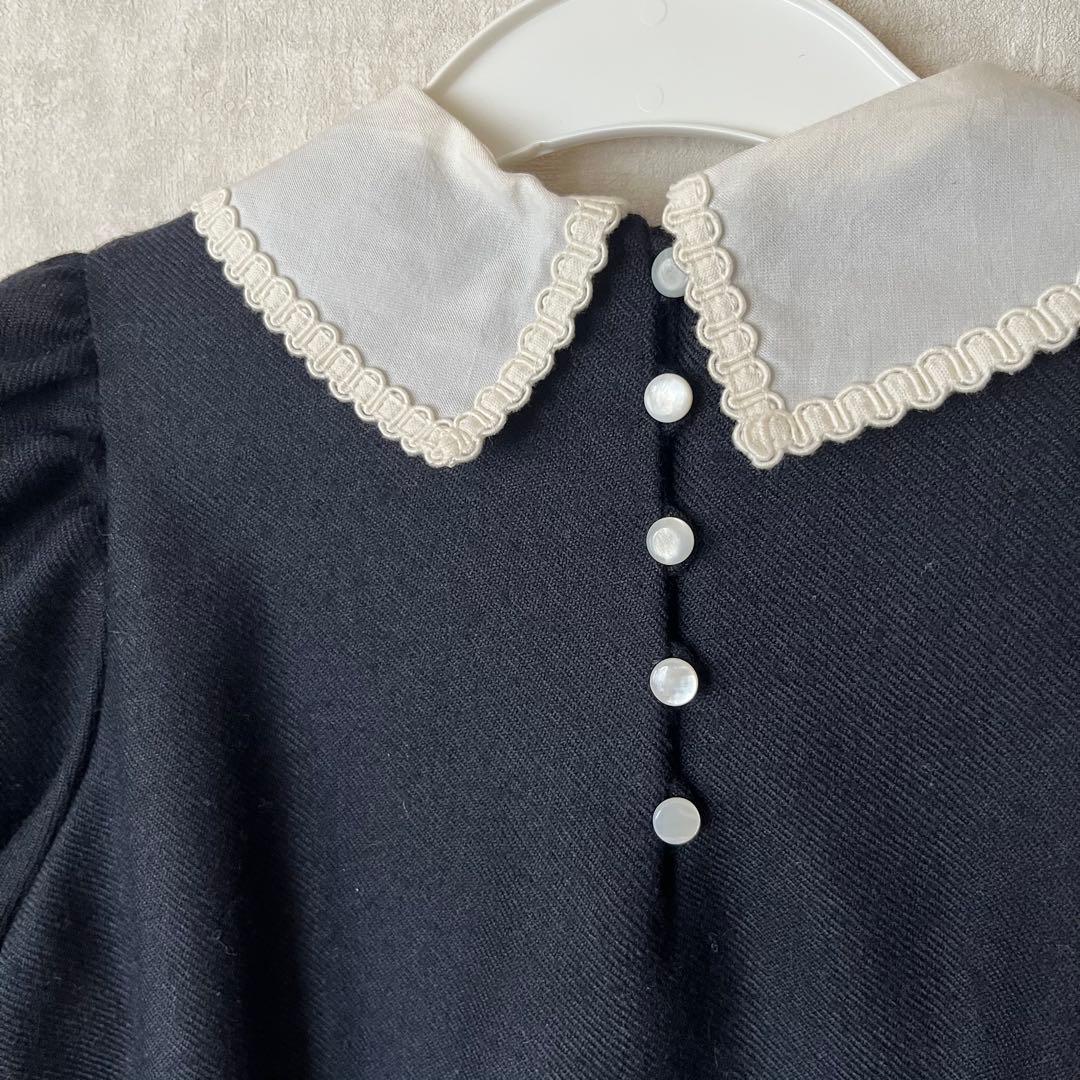 ミナペルホネン　刺繍ワンピース　セレモニー