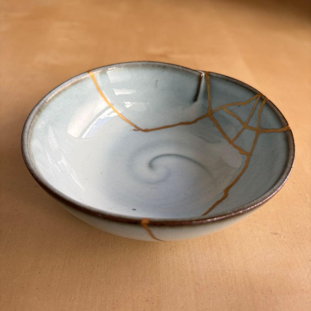 KINTSUGI　金継ぎ修復済　伝統金継ぎ　煮物鉢　椀