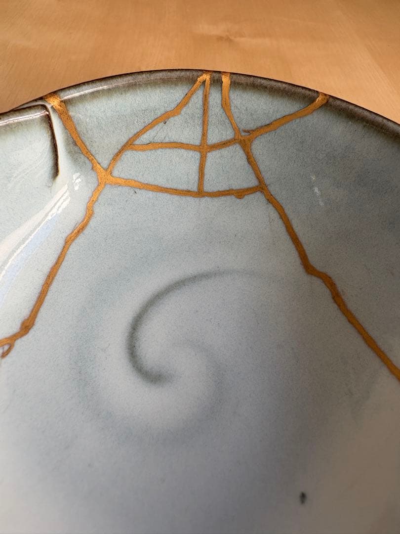 KINTSUGI　金継ぎ修復済　伝統金継ぎ　煮物鉢　椀