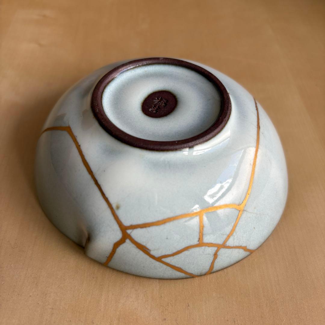 KINTSUGI　金継ぎ修復済　伝統金継ぎ　煮物鉢　椀