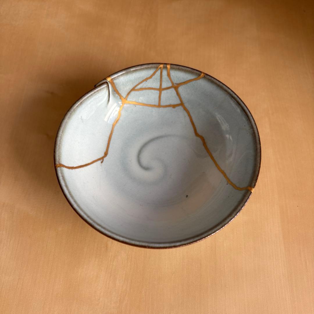 KINTSUGI　金継ぎ修復済　伝統金継ぎ　煮物鉢　椀