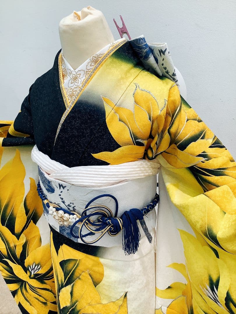 【仕立て上がり】カッコいい振袖以外フルセット