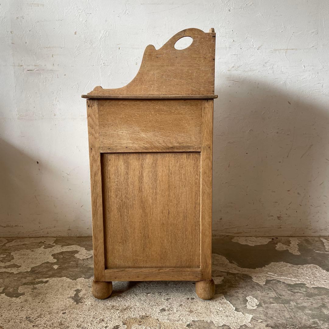 ビンテージ ドロワーサイドテーブル ドロワーベッドサイドテーブル　剥離