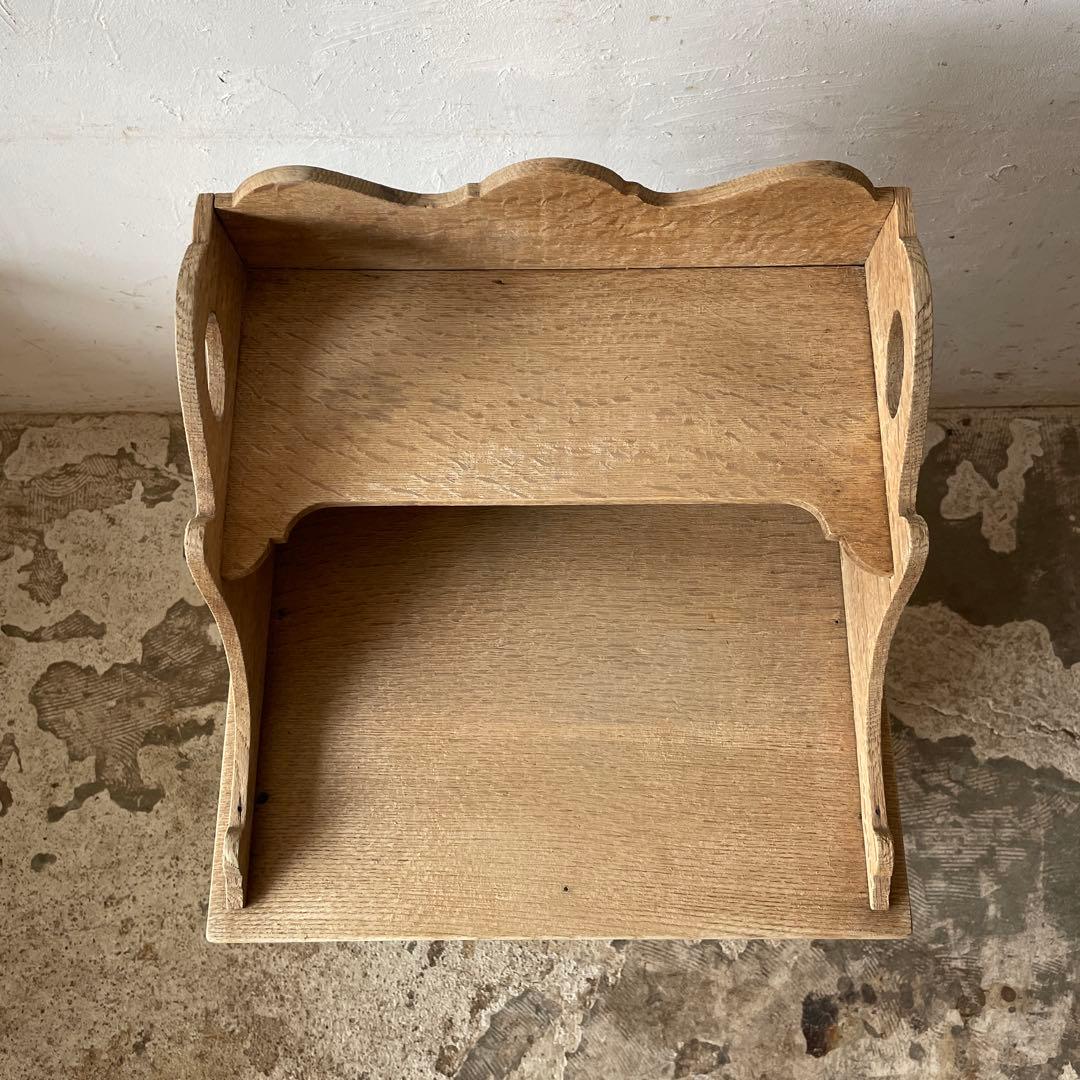 ビンテージ ドロワーサイドテーブル ドロワーベッドサイドテーブル　剥離