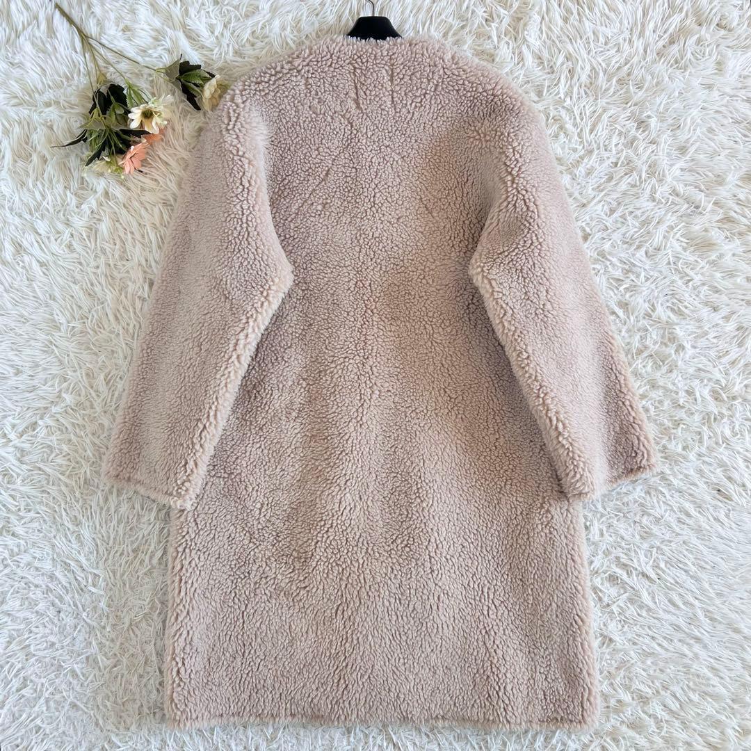 anuans アニュアンス ボンディング ボア コート