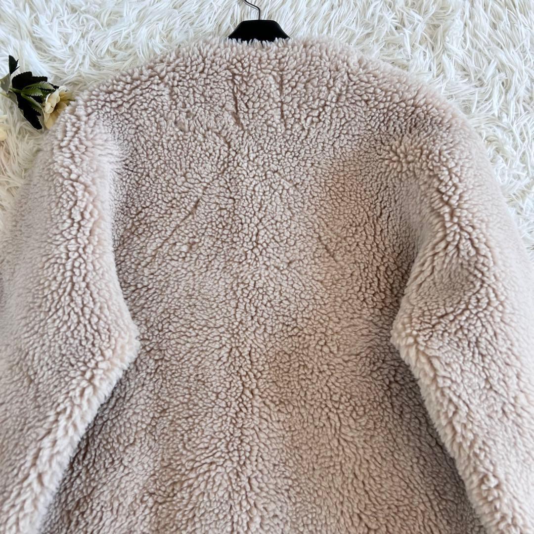 anuans アニュアンス ボンディング ボア コート