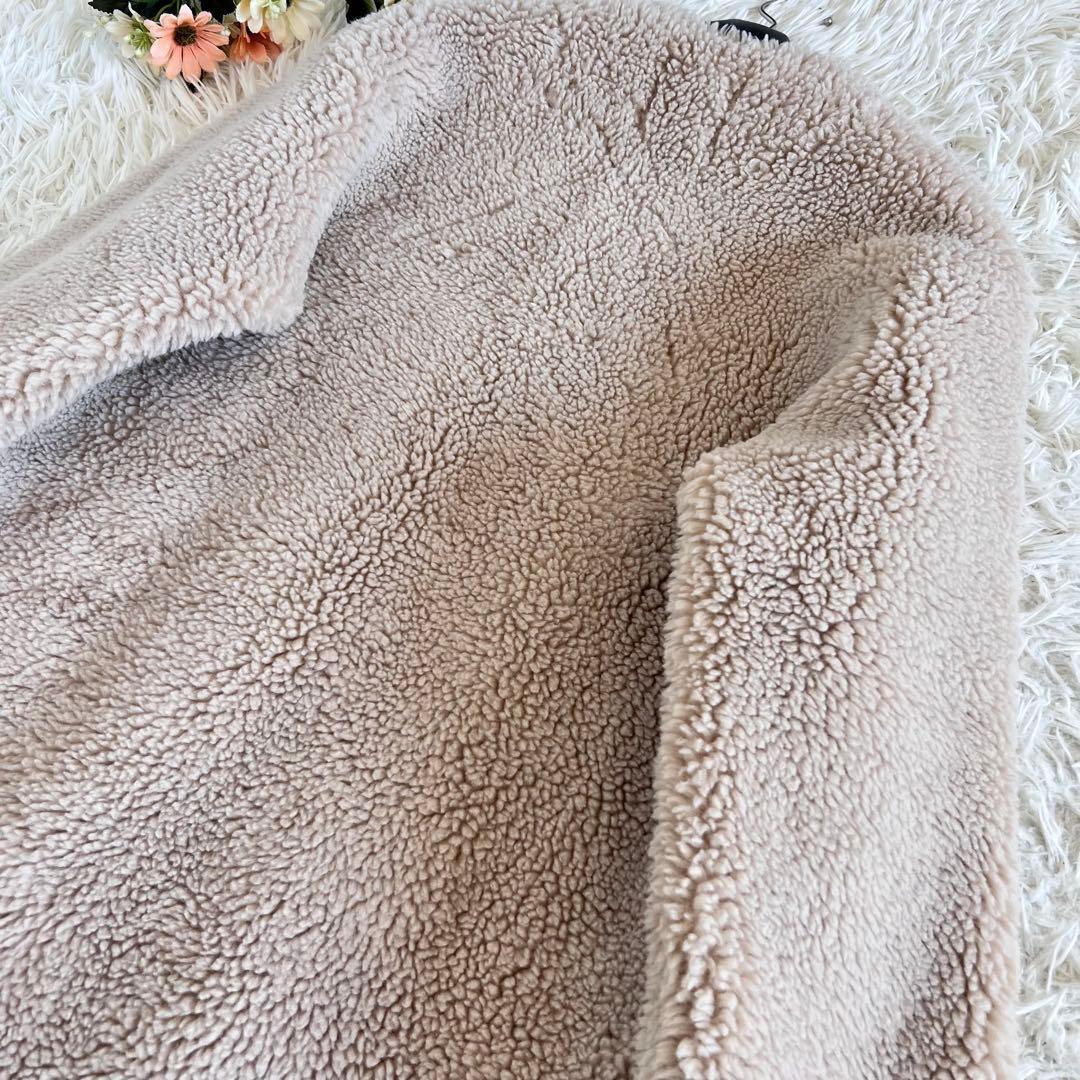 anuans アニュアンス ボンディング ボア コート