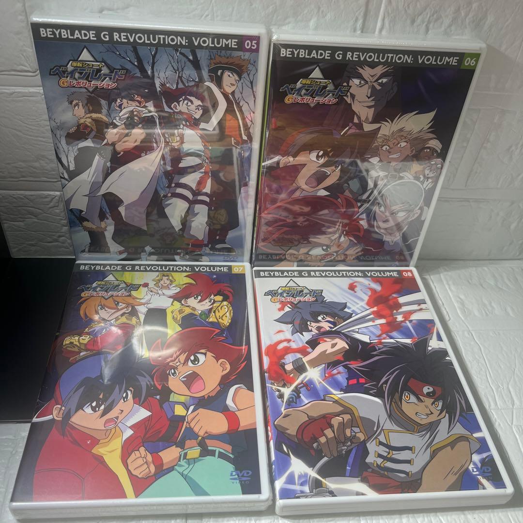 ベイブレードGレボリューションDVD全17巻セットセル版＋おまけ
