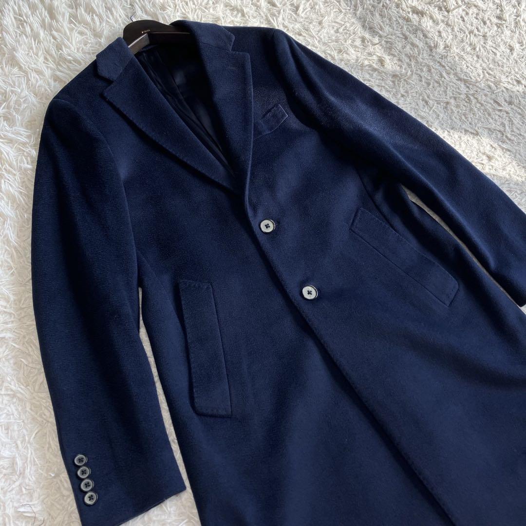 ◎極美品 エストネーション×コロンボ 高級 コート 大人の冬コーデ 滑らか M1