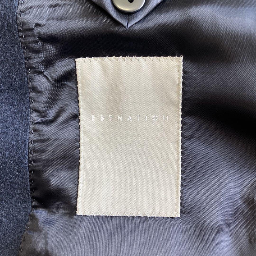 ◎極美品 エストネーション×コロンボ 高級 コート 大人の冬コーデ 滑らか M1