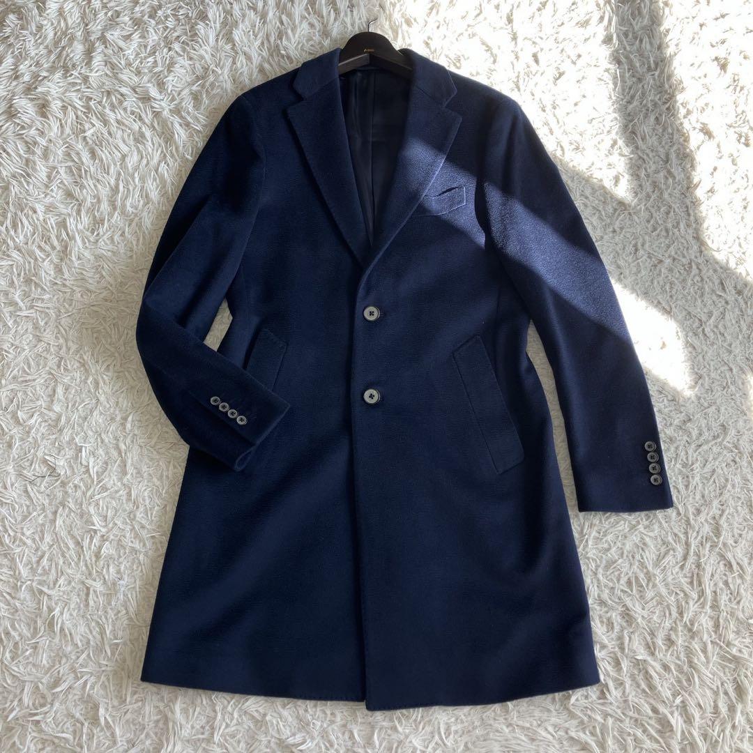 ◎極美品 エストネーション×コロンボ 高級 コート 大人の冬コーデ 滑らか M1