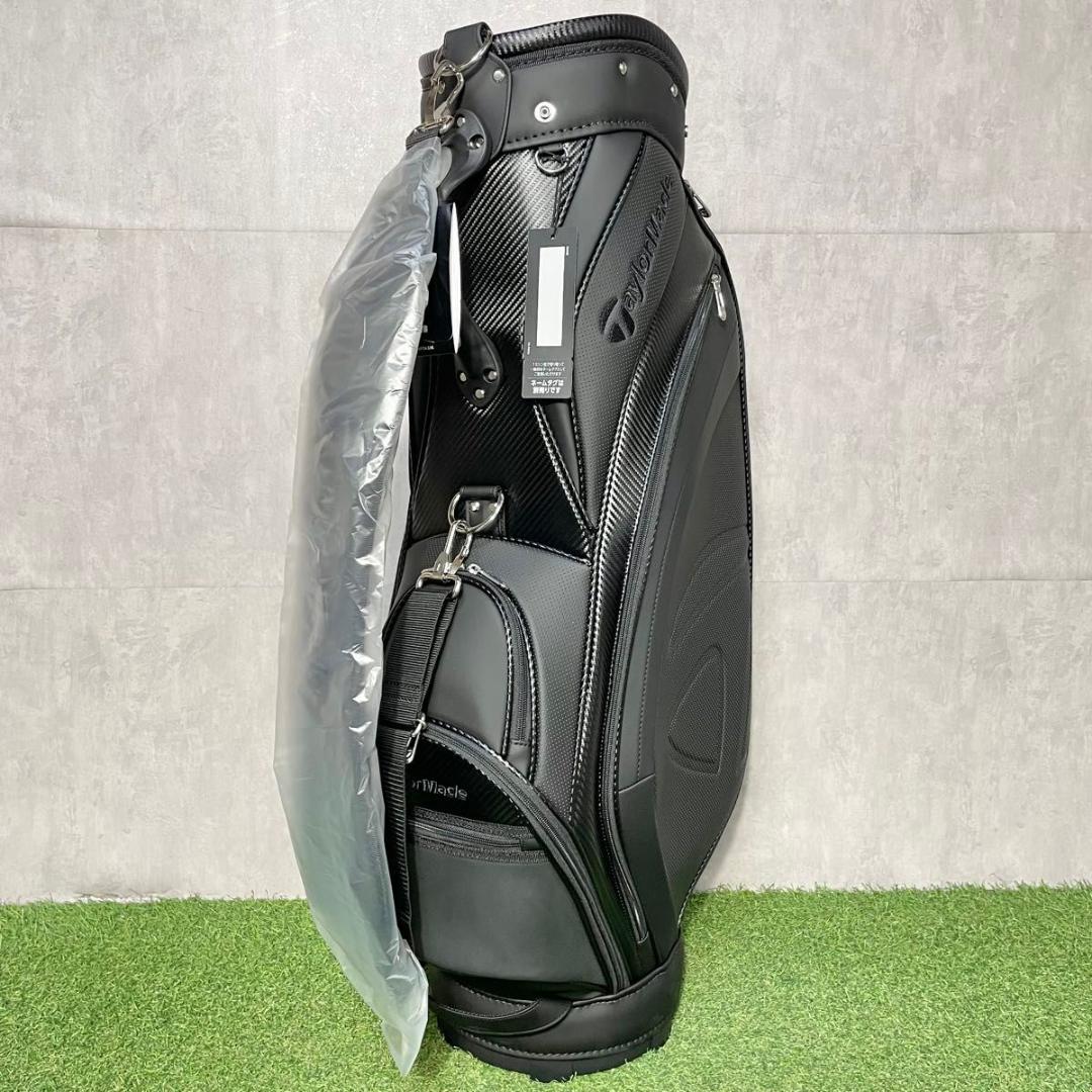 【新品】テーラーメイド スポーツモダン キャディバッグ ゴルフバッグ ブラック