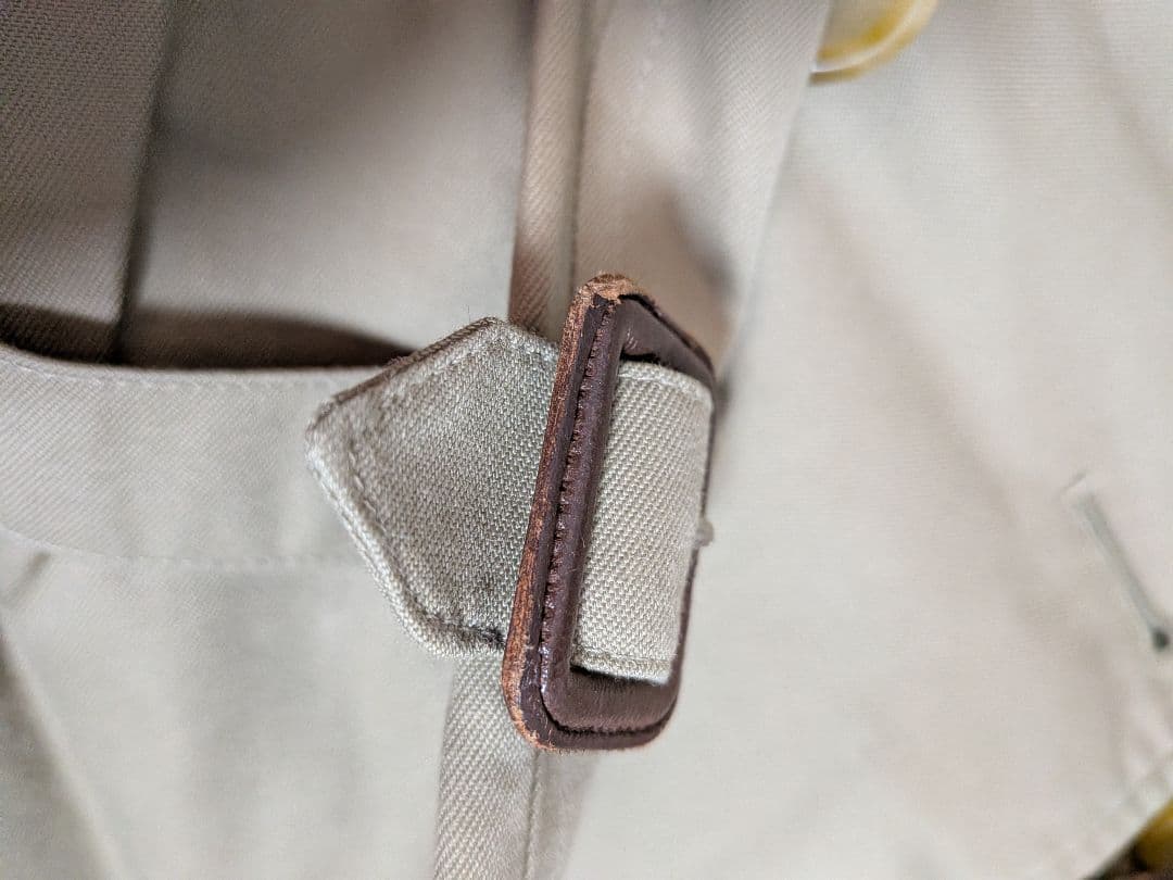 バーバリー　BURBERRY　トレンチコート ノバチェック ベルト付